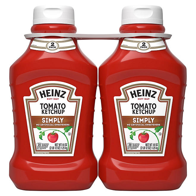 Heinz Simply Tomato Ketchup (2Pack)
