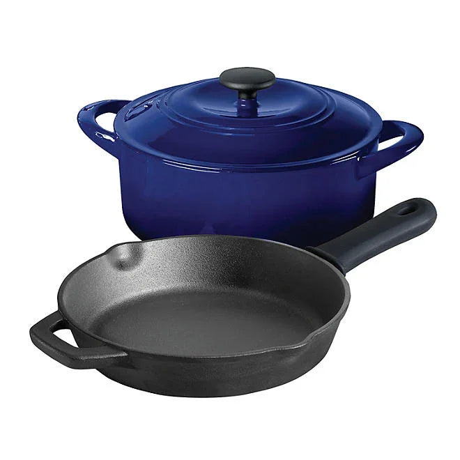 Tramontina 3-Piece Cast Iron Cookware Set