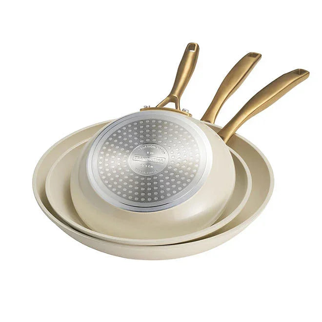 Tramontina 3 Pk  Fry Pans (different colors)