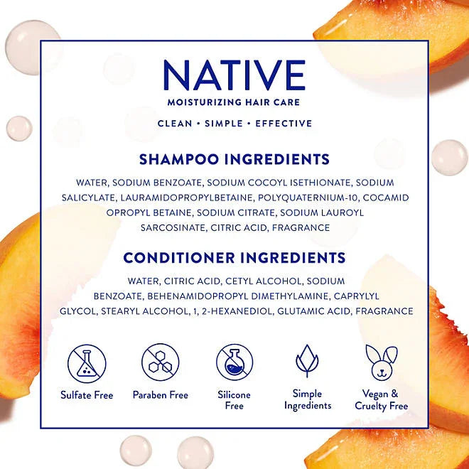 Native Antibreakage Shampoo & Conditioner  2pk
