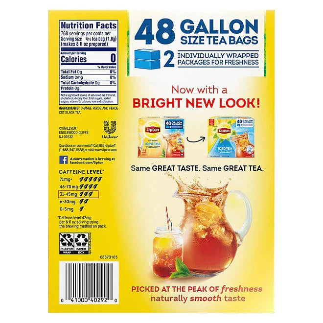 Lipton Iced Tea Bags