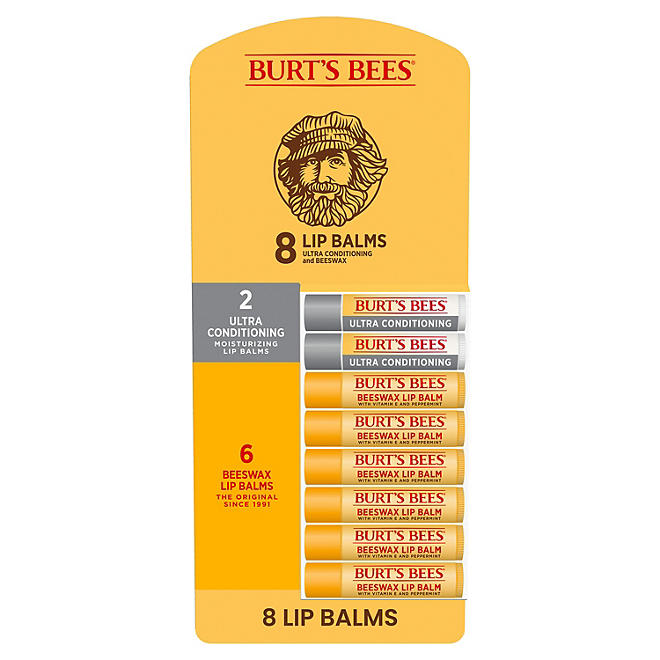 Burt's Bees Natural Origin Beeswax Moisturizing Lip Balm