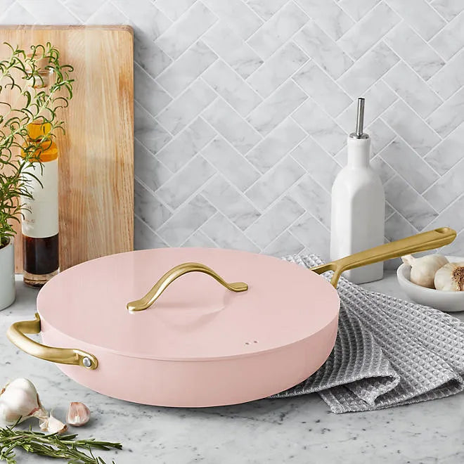 Members Mark  5.5  Quart Jumbo Ceramic Non-Stick Pan