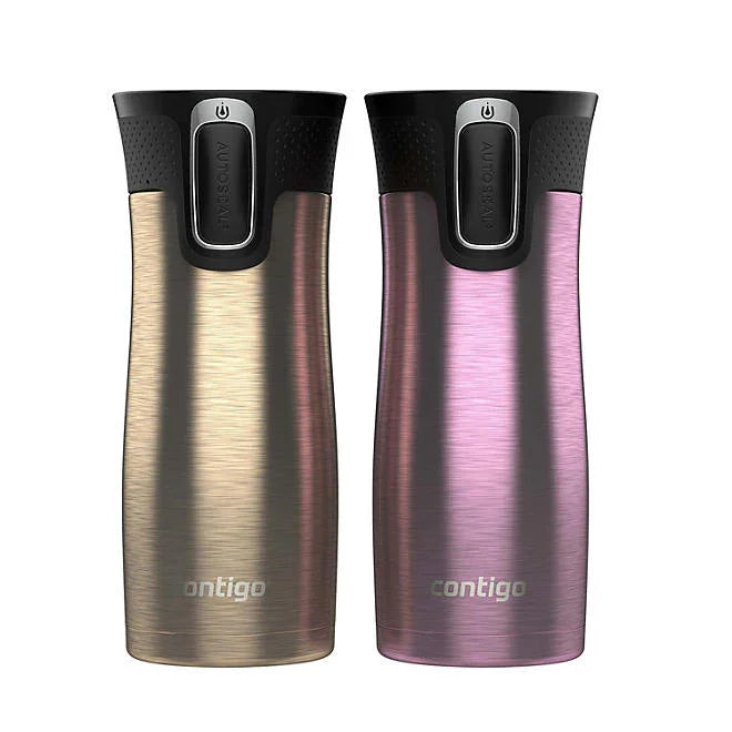 Contigo Luxe 14 oz. Travel Mug, 2 pk