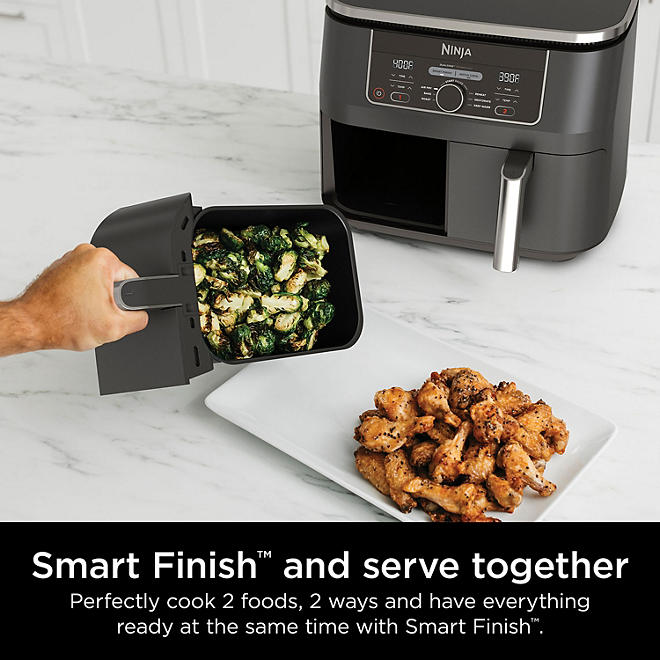 Ninja Foodi 6-in-1 2-Basket Air Fryer with DualZone Technology,