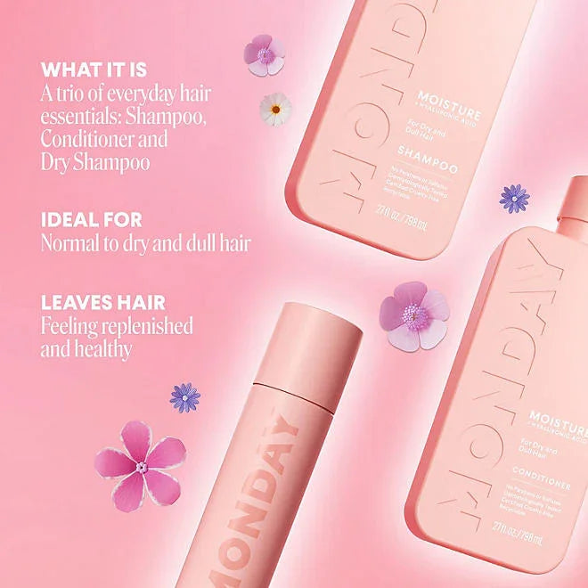 MONDAY Haircare Shampoo and Conditioner  Gift Set
