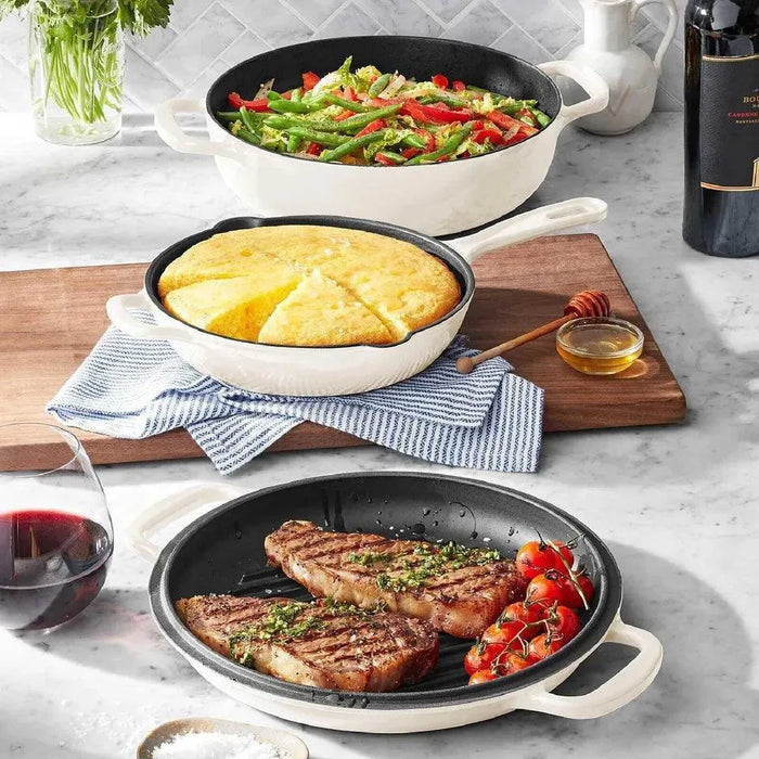 3-Piece Enamel Cast Iron Set - ShopUSA - Kenya