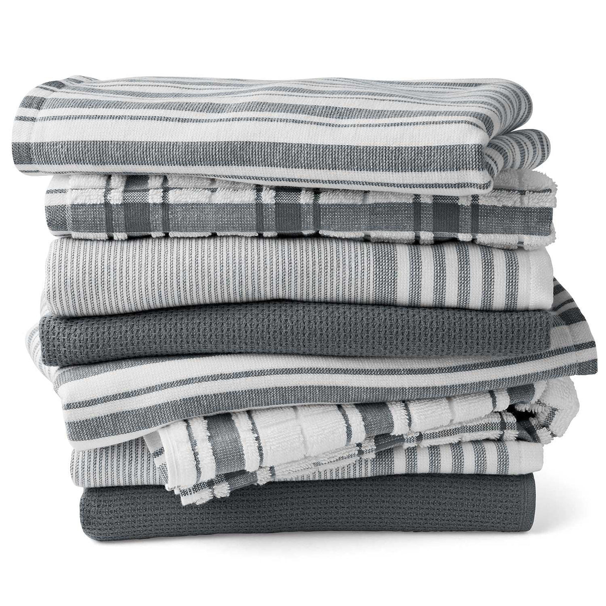 Kitchen Towels In Kenya - Member's Mark 8pck (Grey Flannel)