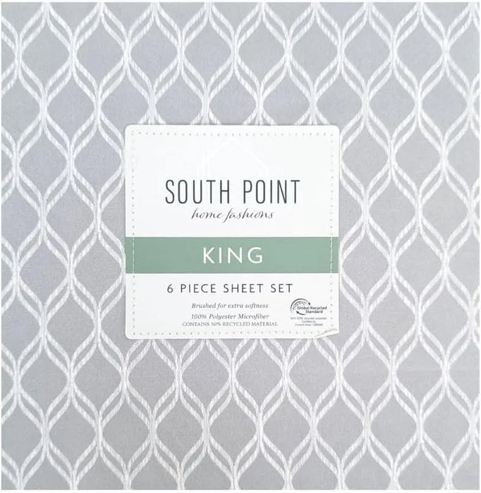 6-Piece Printed Sheet Set - Queen/King - ShopUSA - Kenya