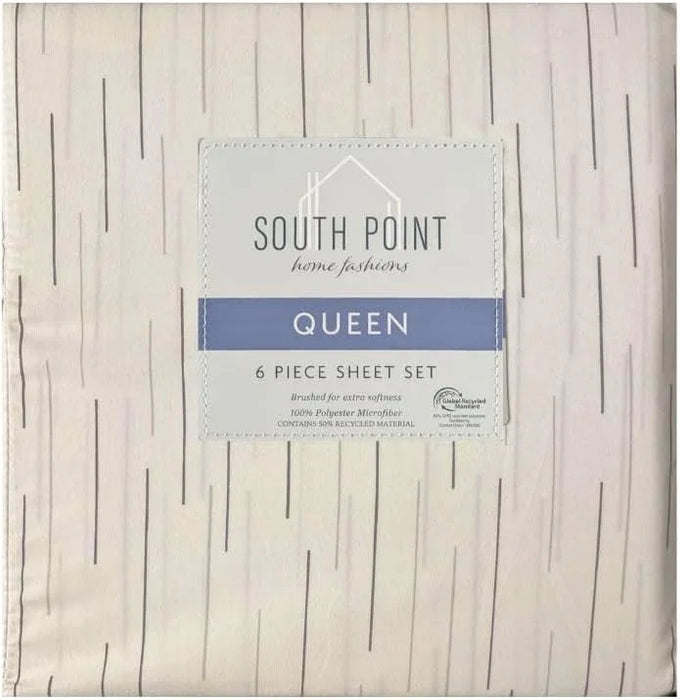 6-Piece Printed Sheet Set - Queen/King - ShopUSA - Kenya