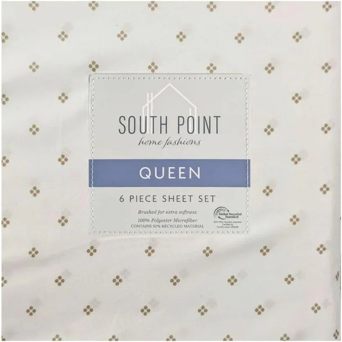 6-Piece Printed Sheet Set - Queen/King - ShopUSA - Kenya