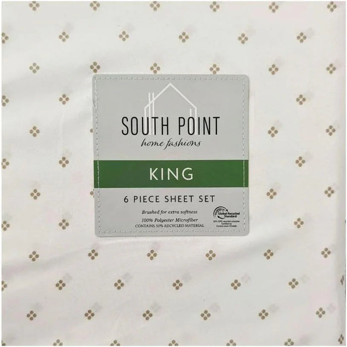 6-Piece Printed Sheet Set - Queen/King - ShopUSA - Kenya