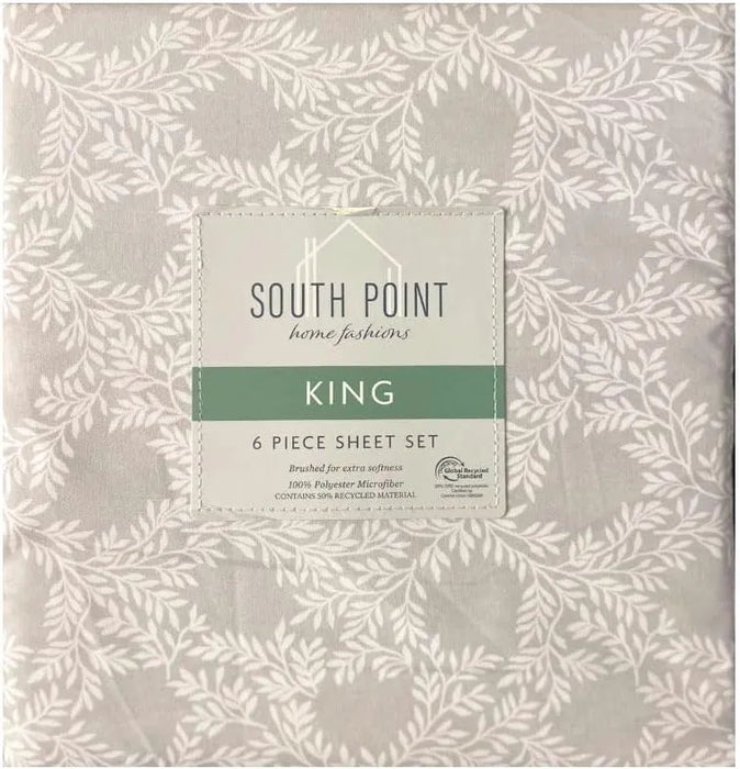 6-Piece Printed Sheet Set - Queen/King - ShopUSA - Kenya