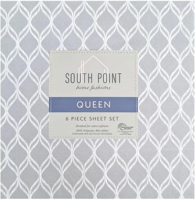 6-Piece Printed Sheet Set - Queen/King - ShopUSA - Kenya