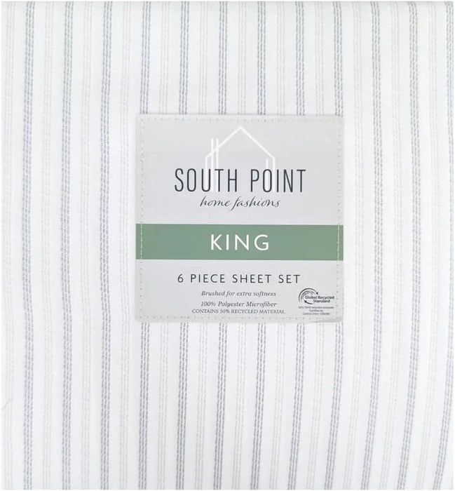 6-Piece Printed Sheet Set - Queen/King - ShopUSA - Kenya
