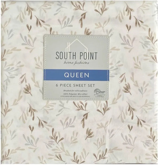 6-Piece Printed Sheet Set - Queen/King - ShopUSA - Kenya