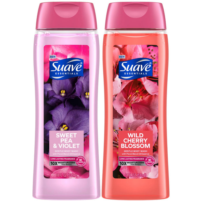 Suave 3 pack body wash