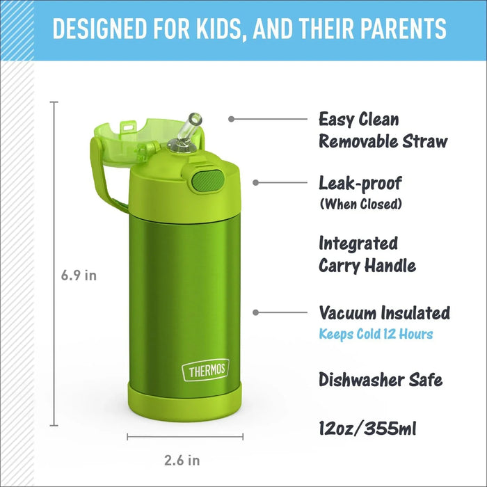 THERMOS FUNTAINER Water Bottle with Straw  Kids