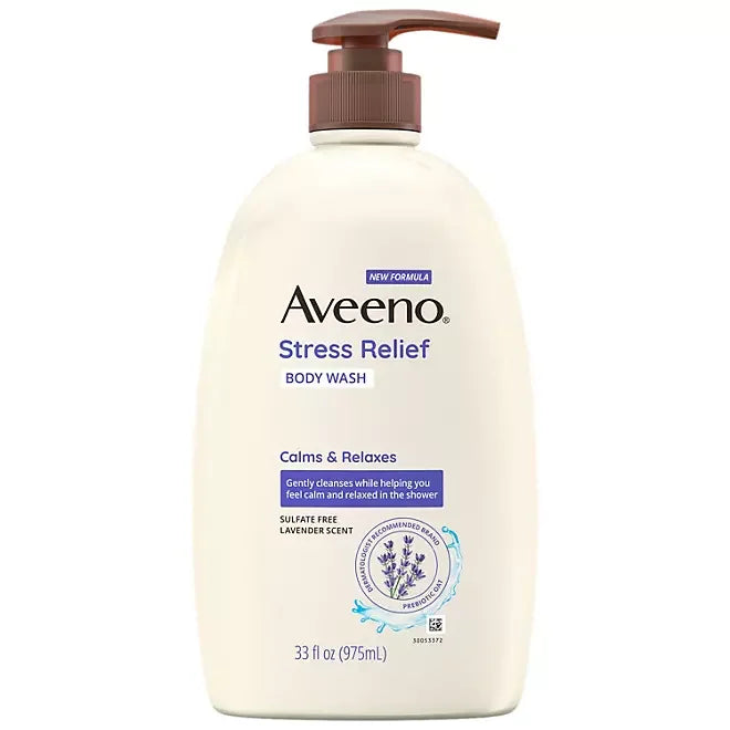 Aveeno Stress Relief Body Wash Calming Body Wash - ShopUSA - Kenya