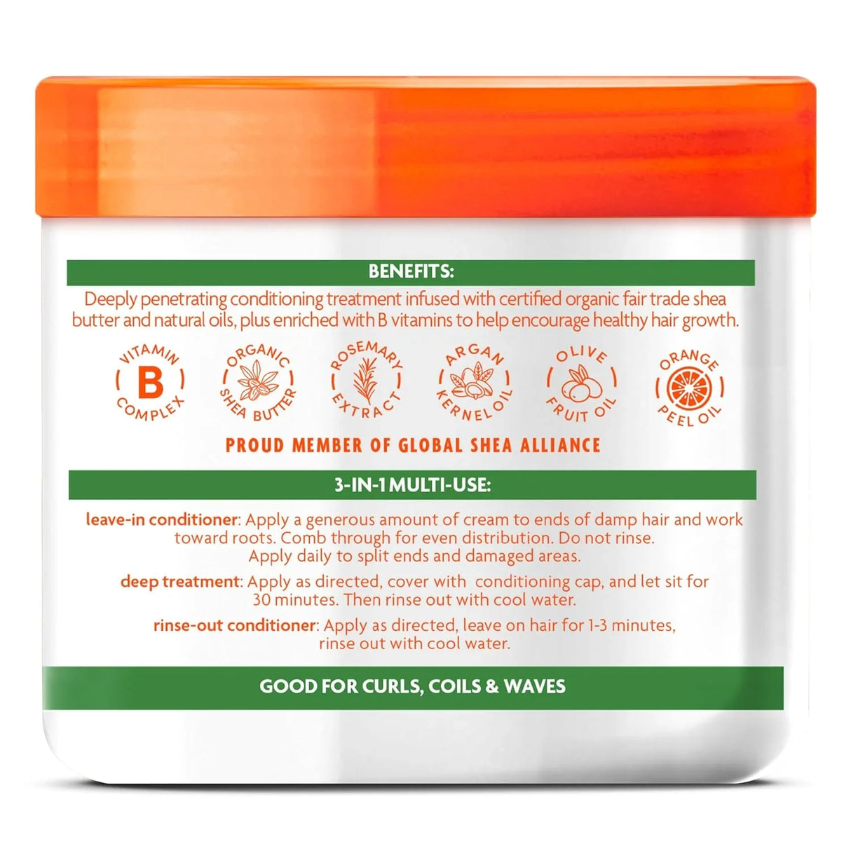 Cantu Argan Oil Leave in Conditioning Repair Cream - ShopUSA - Kenya