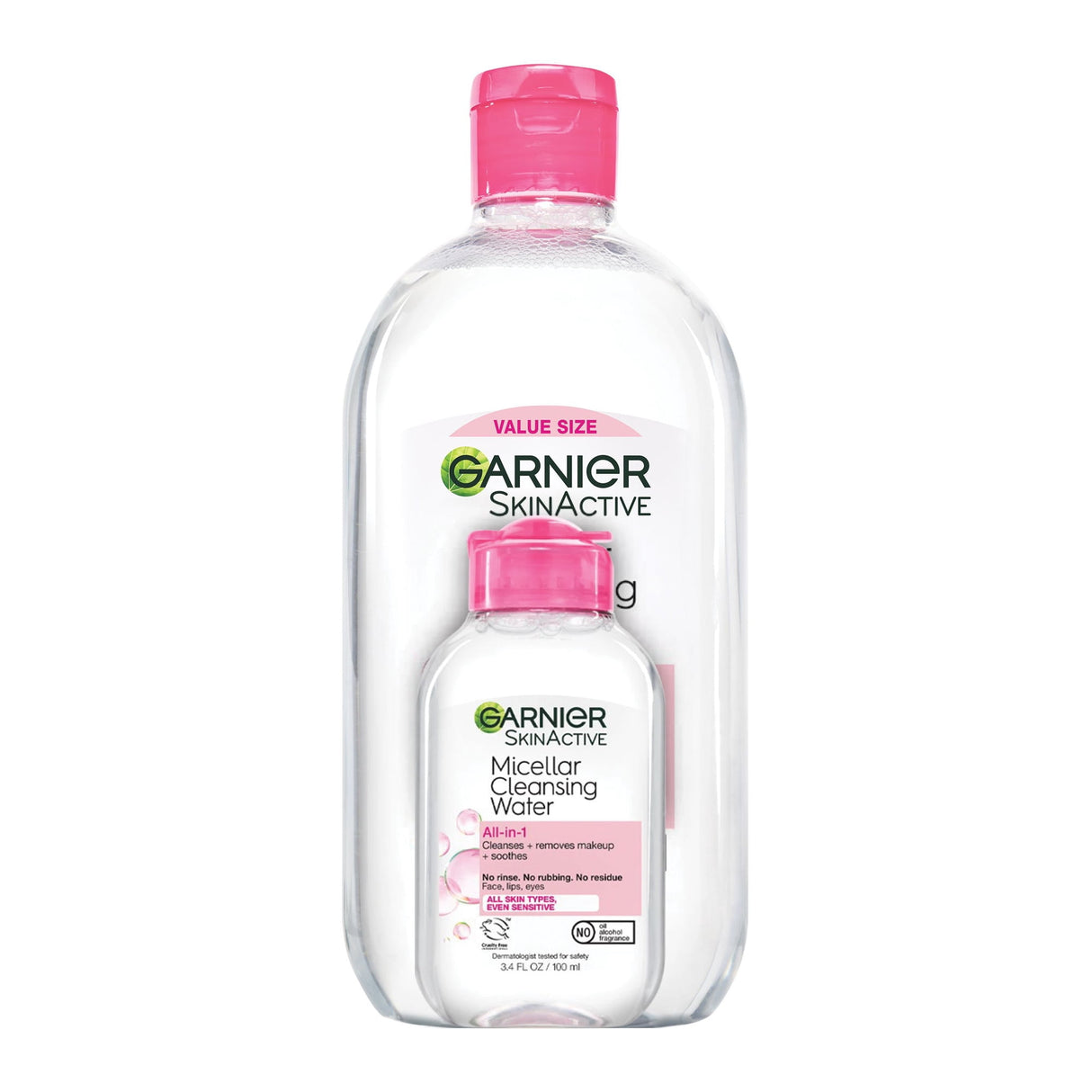 Makeup Remover Pack -Garnier Micellar Water Hydrating Facial Cleanser (2pack)