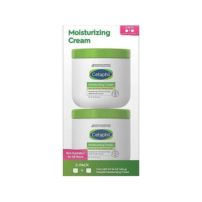 Cetaphil Moisturizing Cream for Very Dry, Sensitive Skin 2 pk - ShopUSA - Kenya