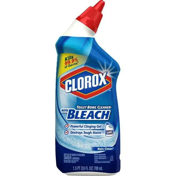 Clorox Toilet Bowl Cleaner with Bleach, Rain Clean - ShopUSA - Kenya