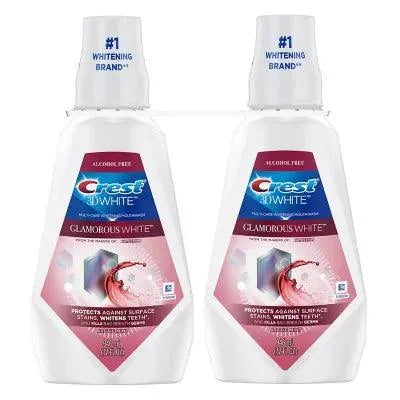 Crest 3D White Multi-Care Whitening Rinse, Glamorous White, Fresh Mint - ShopUSA - Kenya