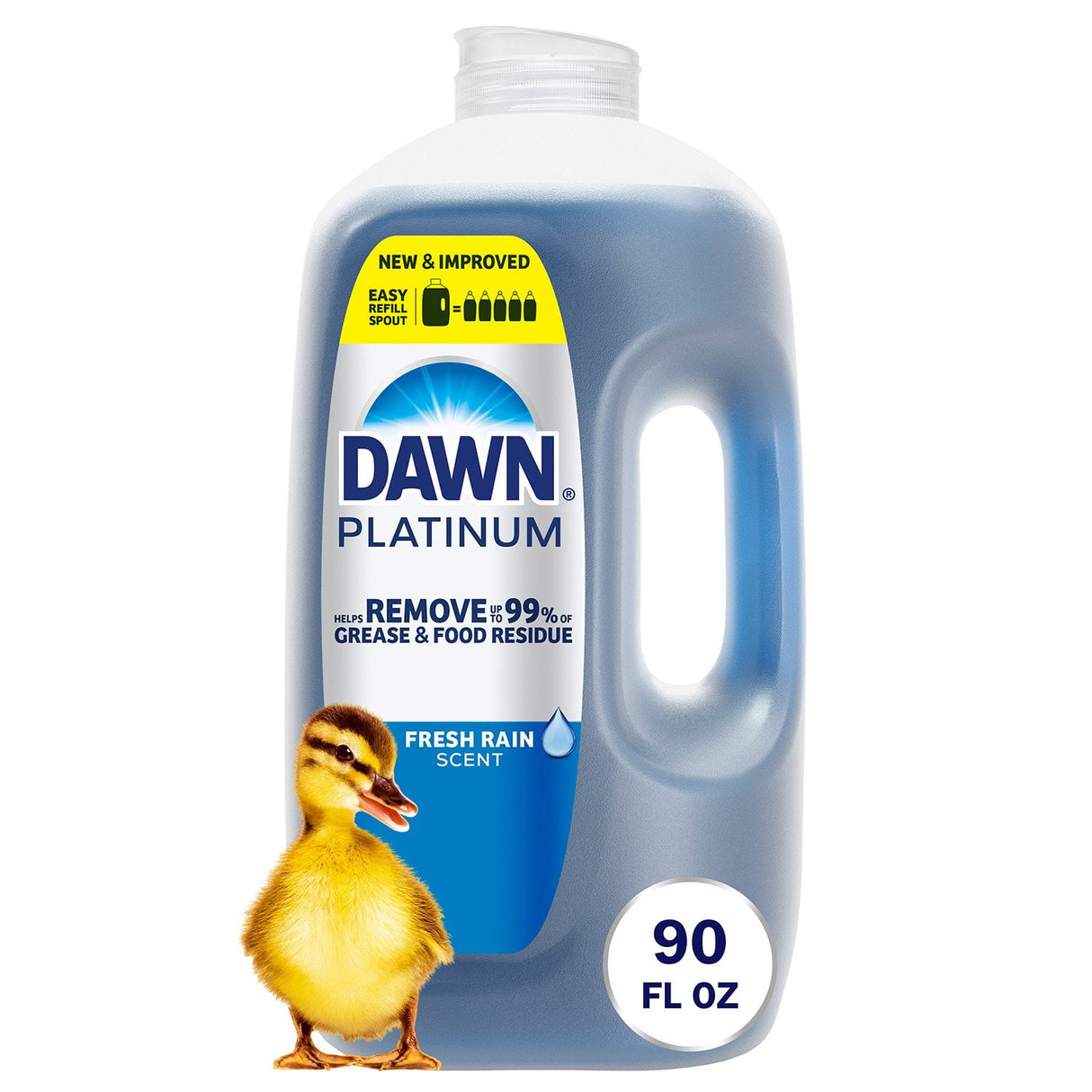 Dawn Ultra Platinum Dishwashing Liquid, 90 oz