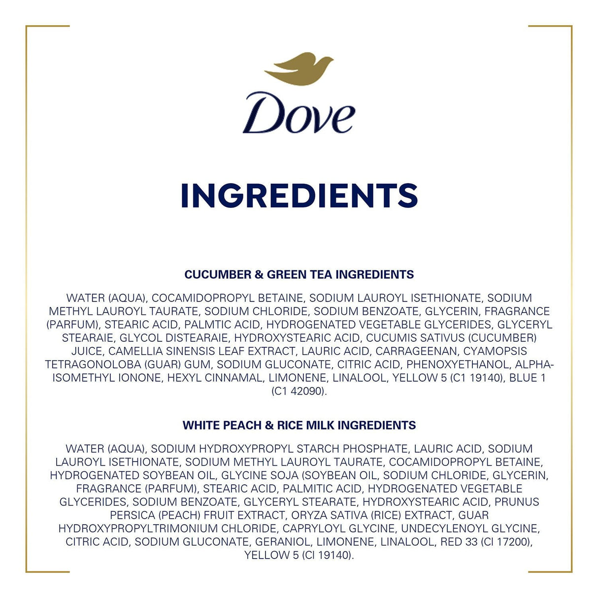 Dove Refresh & Rebalance Body Wash (2 Pack)