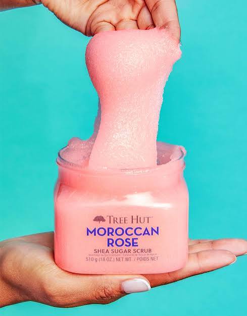 Shea Sugar Body Scrub |Shop Tree Hut in Nairobi (Moroccan Rose)