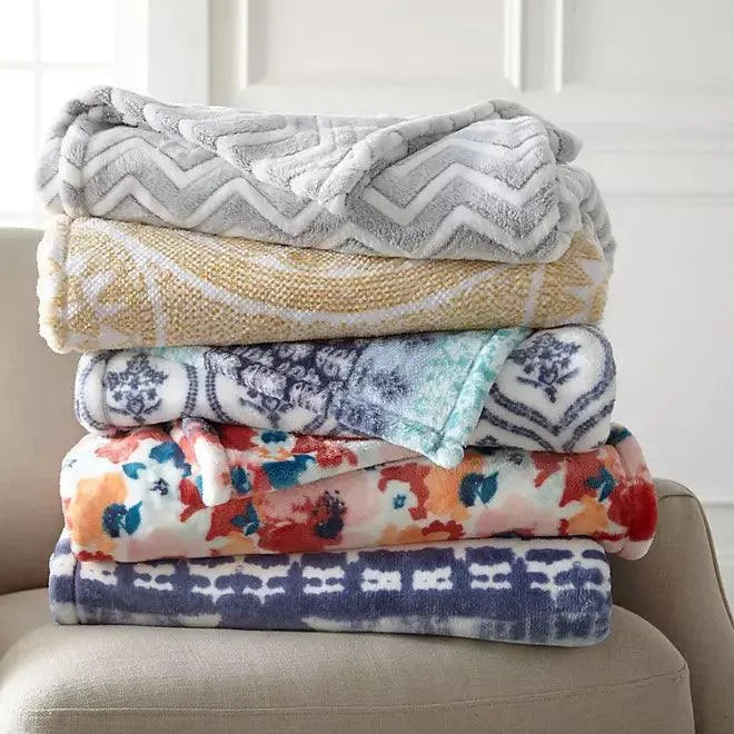 Member's Mark Lounge Throw, 60" x 70" (Assorted Colours) - ShopUSA - Kenya