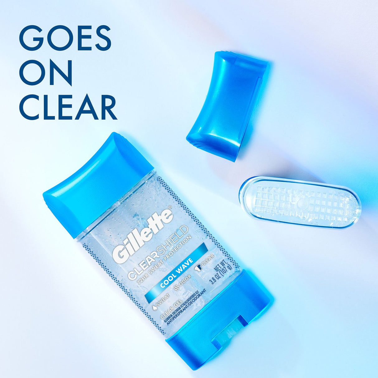 Men's Antiperspirant Deodorant in Kenya - Gillette Cool Wave Clear Gel, 5-Pack