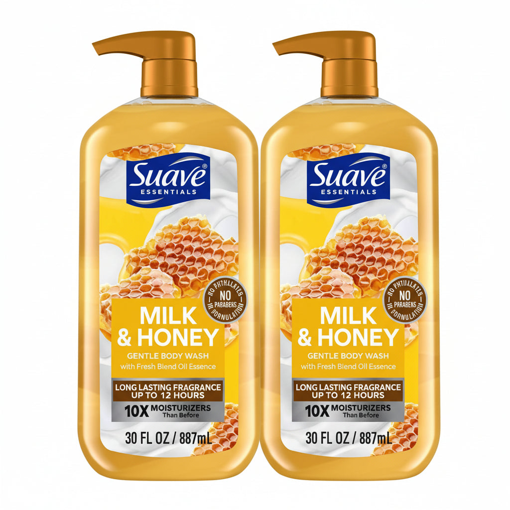 Milk and Honey Body Wash in Kenya - Suave, 2 Pack