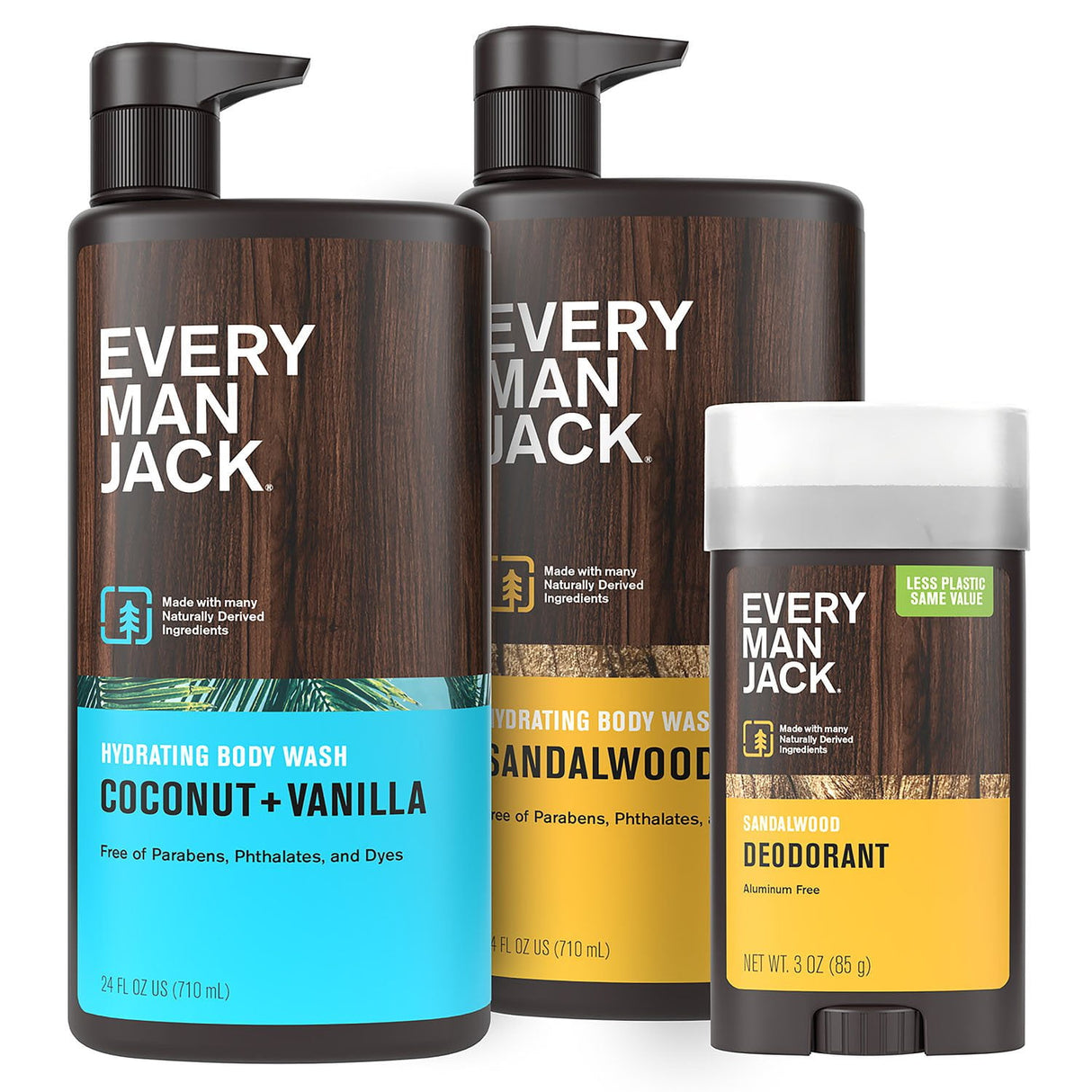 Natural Deodorant in Kenya - Every Man Jack Sandalwood Kit