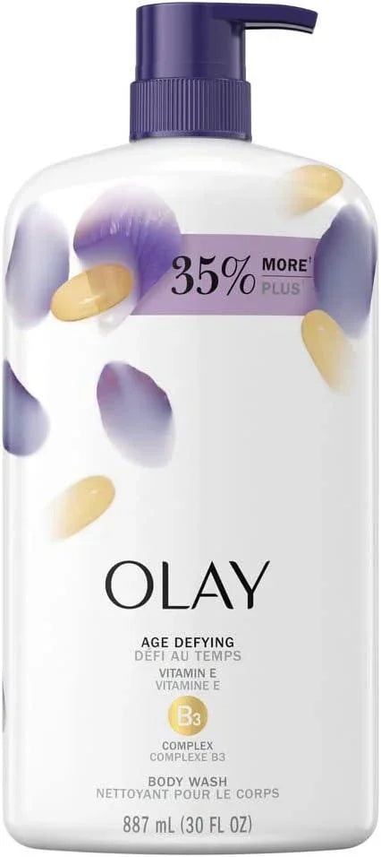 Olay Age Defying, Vitamin E Body Wash, 887 mL - ShopUSA - Kenya