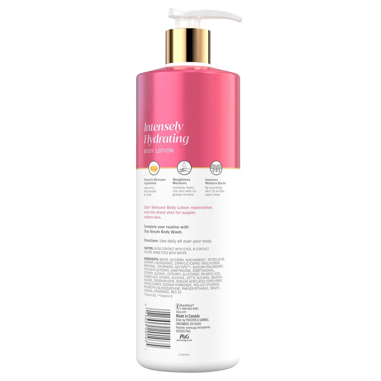 Olay Hyaluronic Acid Body Lotion (4-Pack)