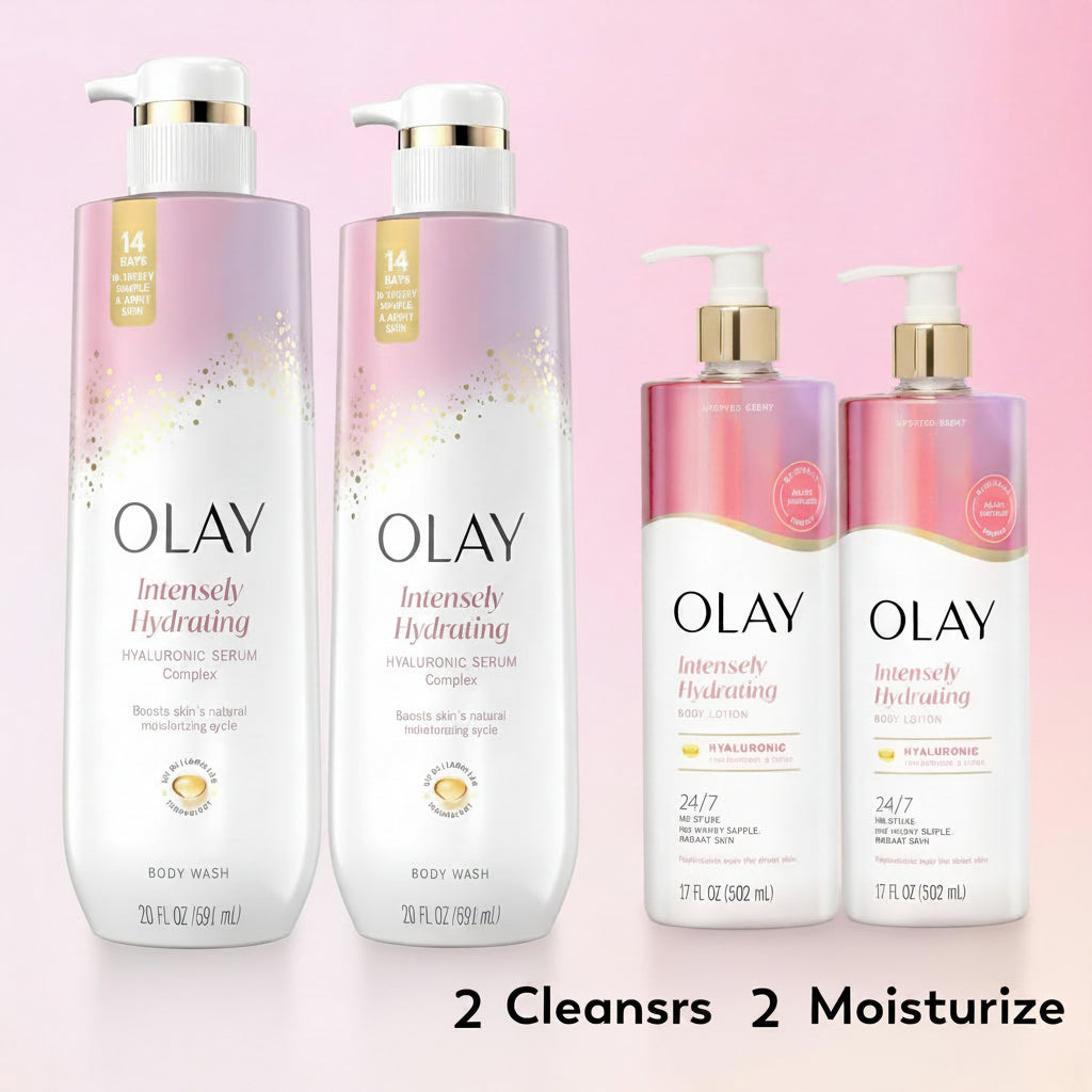 Olay Hyaluronic Acid Body Lotion (4-Pack)