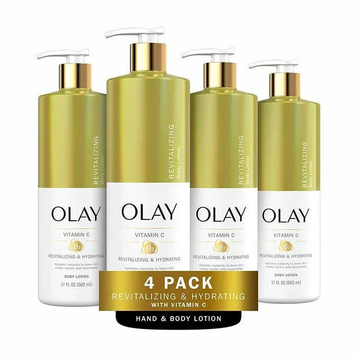 Olay Revitalizing Body Lotion with Vitamin C (4PK) - ShopUSA - Kenya