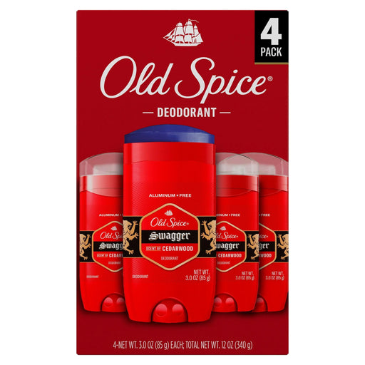 Old Spice Swagger Aluminum Free Deodorant 4-pack - ShopUSA - Kenya
