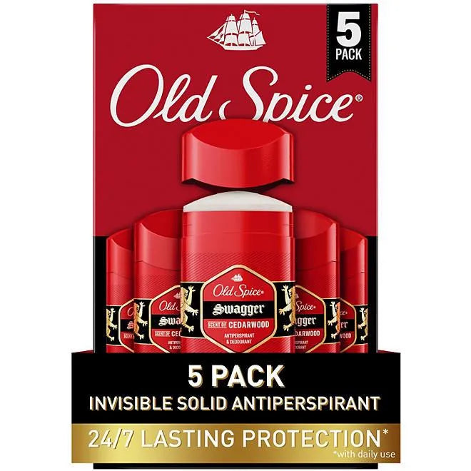 Old Spice Swagger Invisible Antiperspirant & Deodorant (5 pk.) - ShopUSA - Kenya