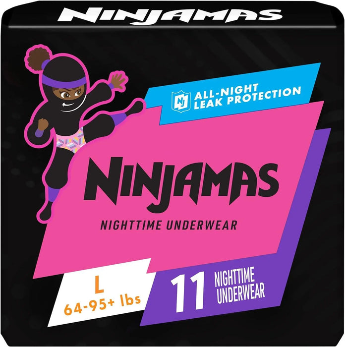 Pampers Ninjamas Nighttime Bedwetting Underwear for Girls - ShopUSA - Kenya