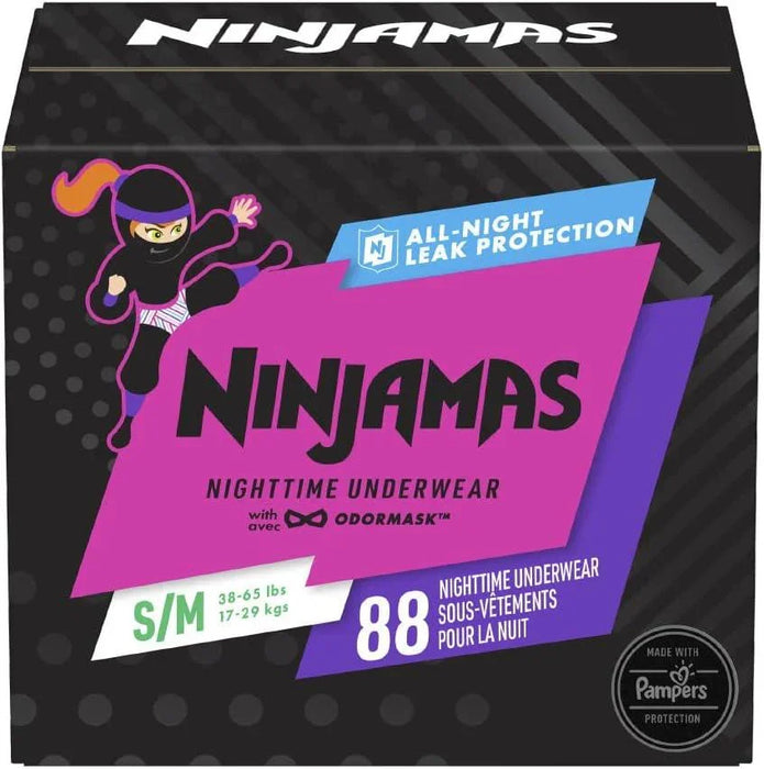 Pampers Ninjamas Nighttime Bedwetting Underwear for Girls - ShopUSA - Kenya