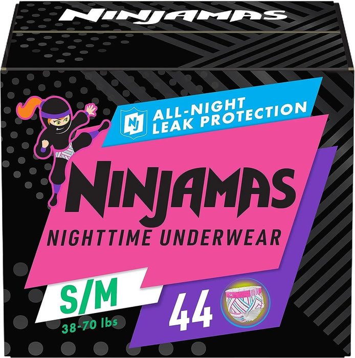 Pampers Ninjamas Nighttime Bedwetting Underwear for Girls - ShopUSA - Kenya