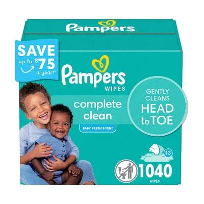 Pampers Scented Baby Wipes Baby Fresh (1040 Count) - ShopUSA - Kenya