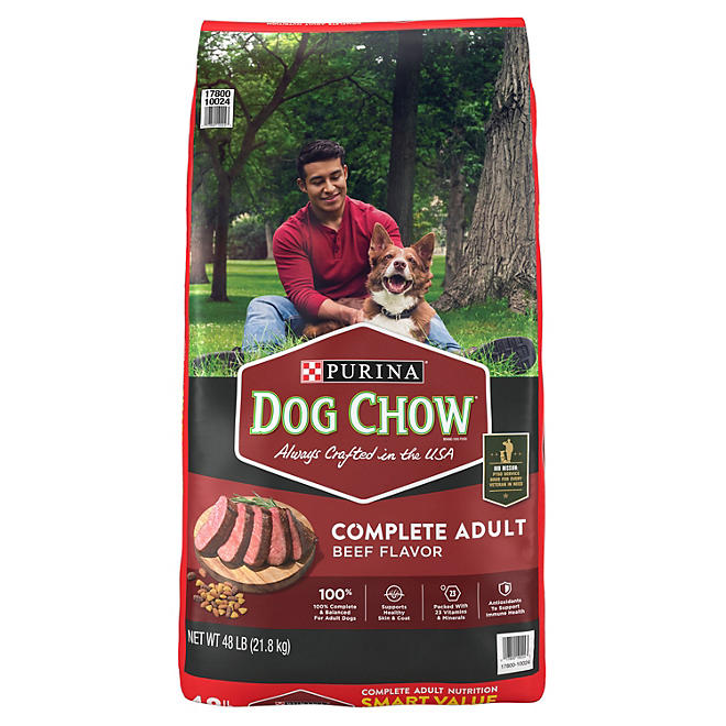 Purina Dog Chow Complete Adult (Beef Flavored Dry Dog Food) - ShopUSA - Kenya
