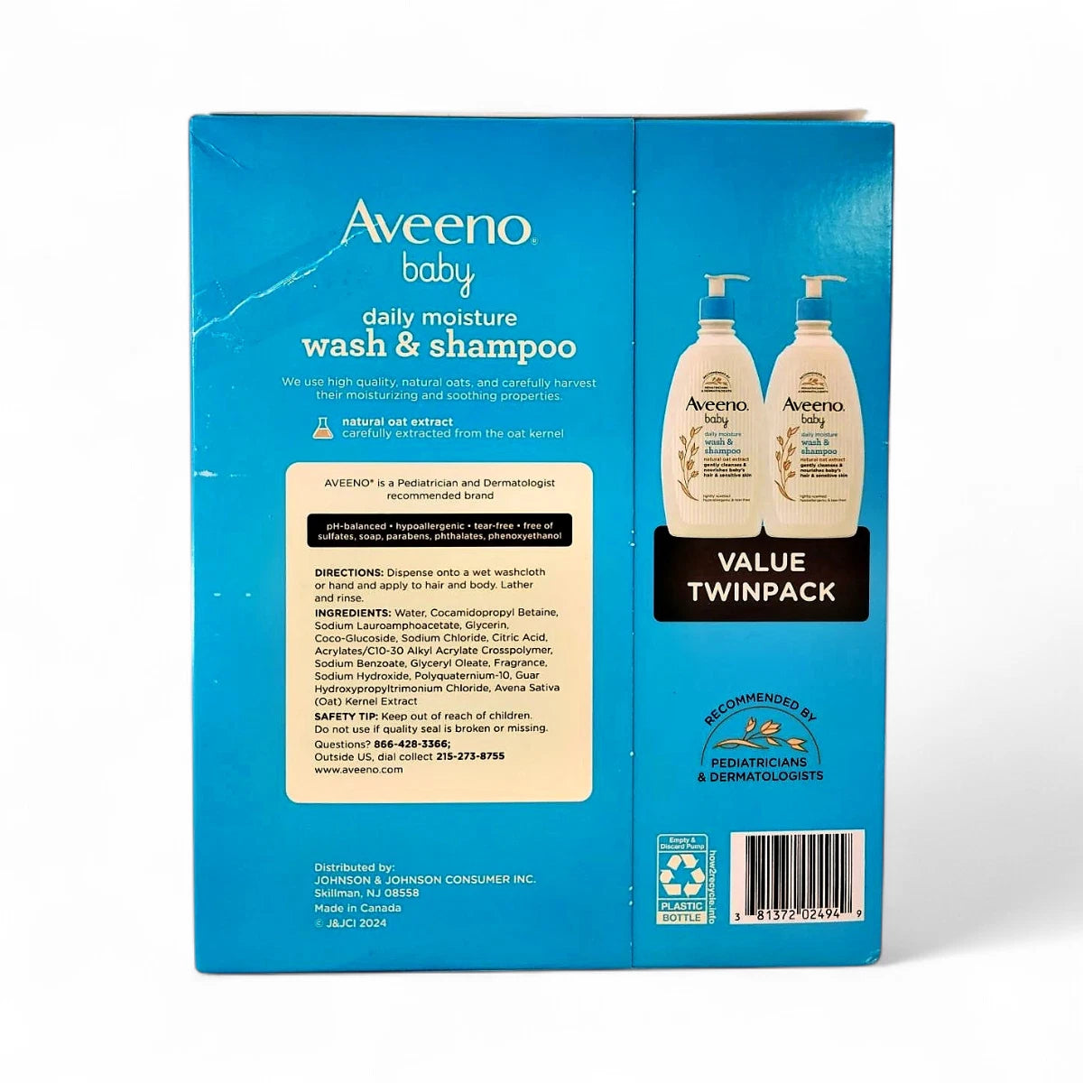 Aveeno Baby Wash and Shampoo in Kenya - (2 Pack )