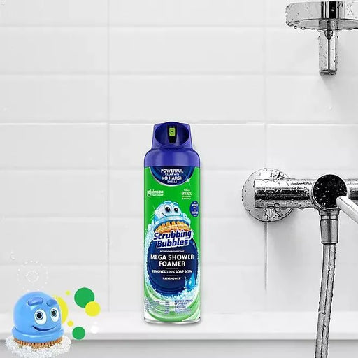Scrubbing Bubbles Mega Shower Foamer Aerosol, Rainshower (3 Pcs.) - ShopUSA - Kenya