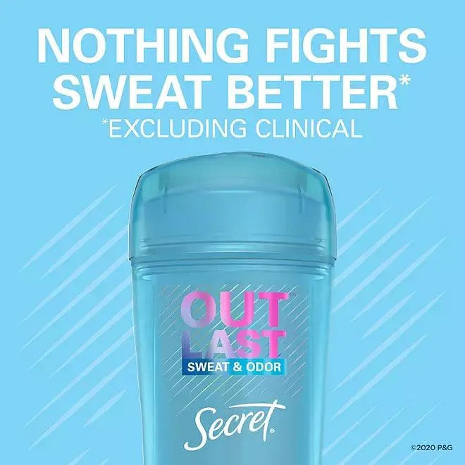 Secret Outlast Clear Gel Deodorant (4 pk.) - ShopUSA - Kenya