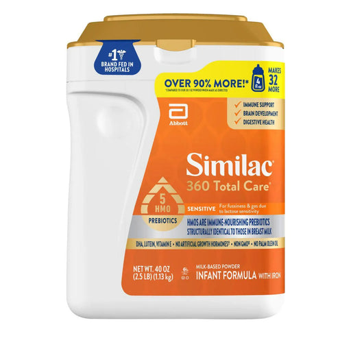 Similac 360 Total Care Sensitive Non-GMO Infant Formula Powder - ShopUSA - Kenya